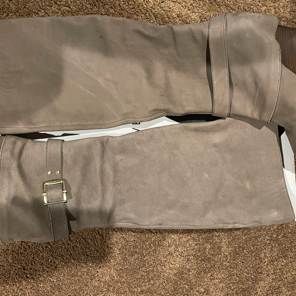 Vince Camuto Suede Grey Boots